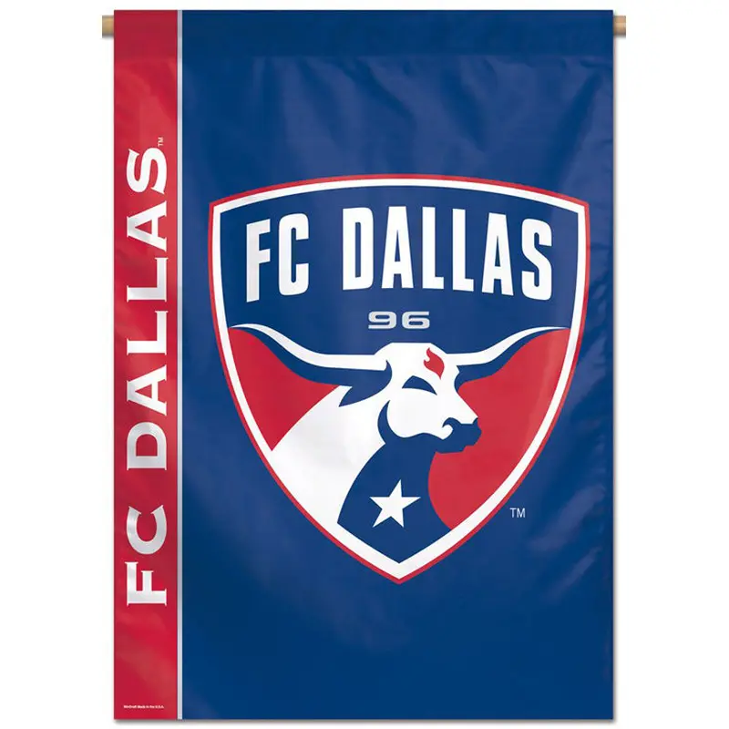 FC Dallas Official MLS Soccer Team Logo Wall BANNER - Wincraft Inc.