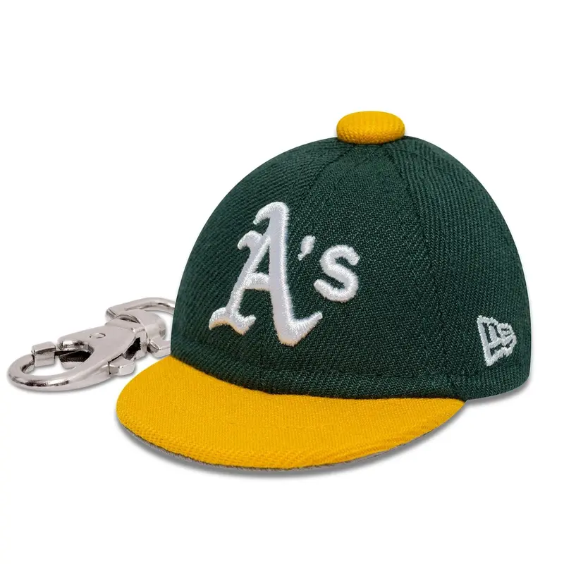 Oakland Athletics MLB Mini Cap Dark Green Key Chain