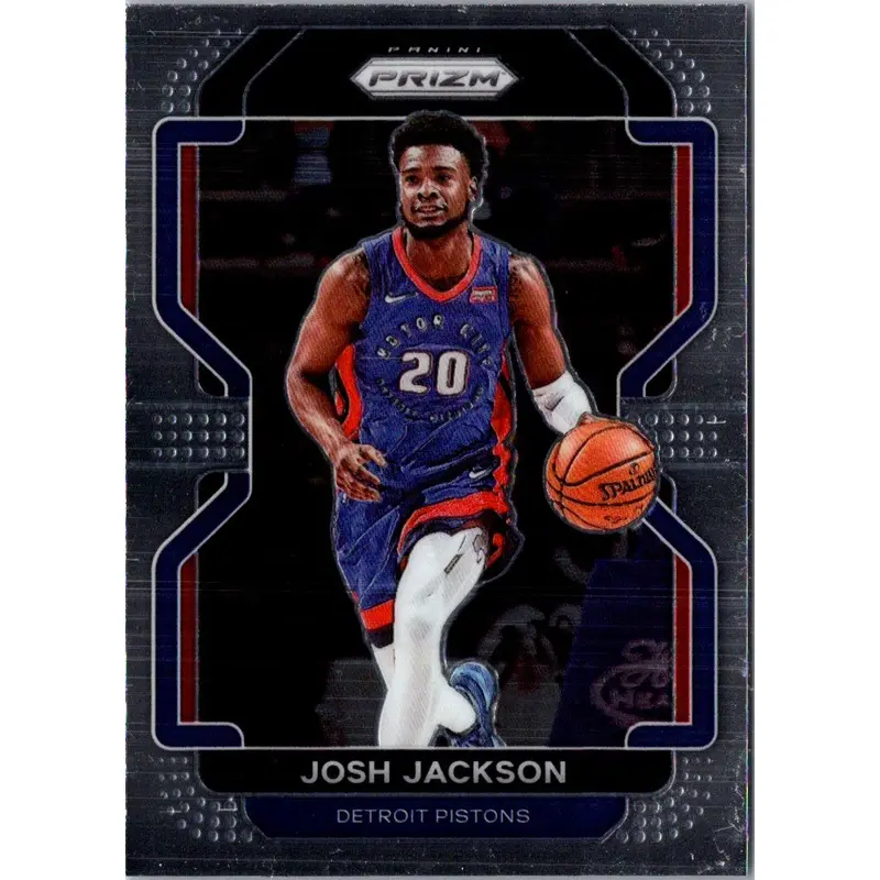 2021 Panini Prizm Blue Josh Jackson #190