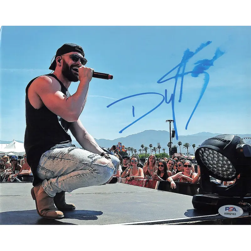 Dylan Scott signed 8x10 photo PSA/DNA Autographed Singer