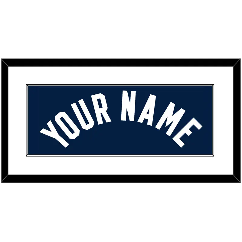 United States Mens Basketball Name - 2024 Olympics Road Blue - Single Mat 1