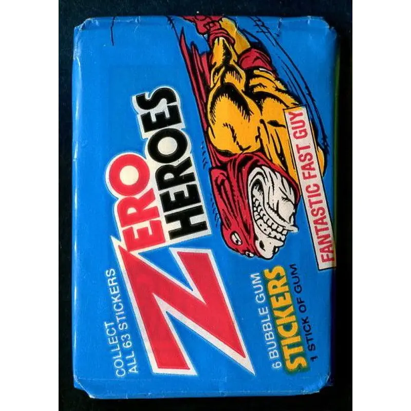 1983 Donruss Zero Heroes Unopened Wax Pack