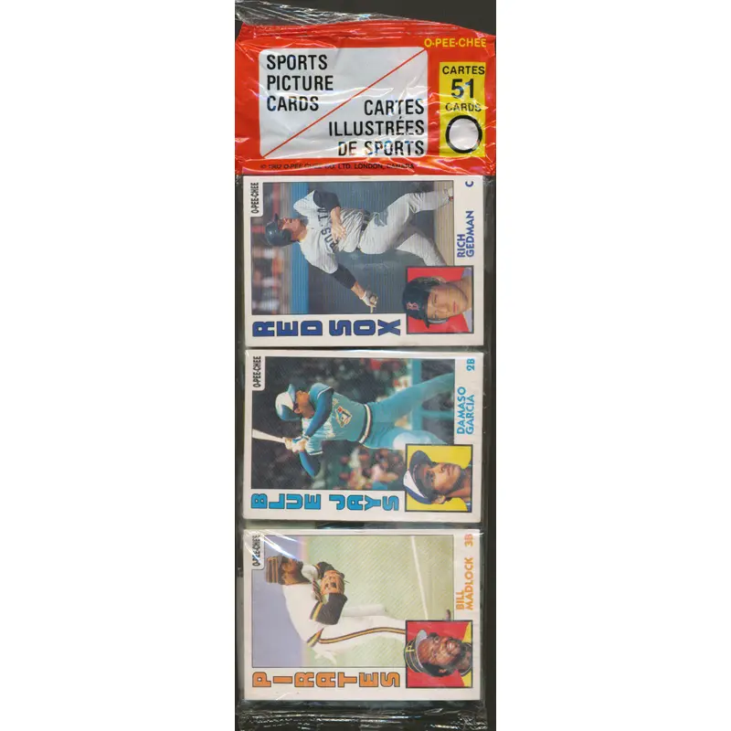 1984 OPC O-Pee-Chee Baseball Unopened Grocery Rack Pack (Authenticate)