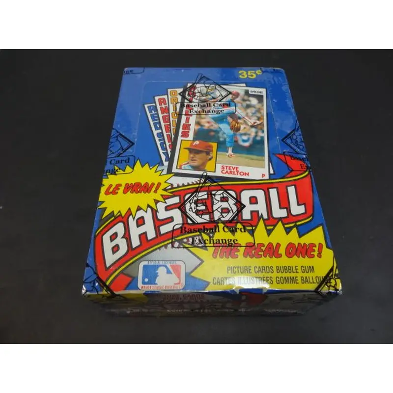1984 OPC O-Pee-Chee Baseball Unopened Wax Box