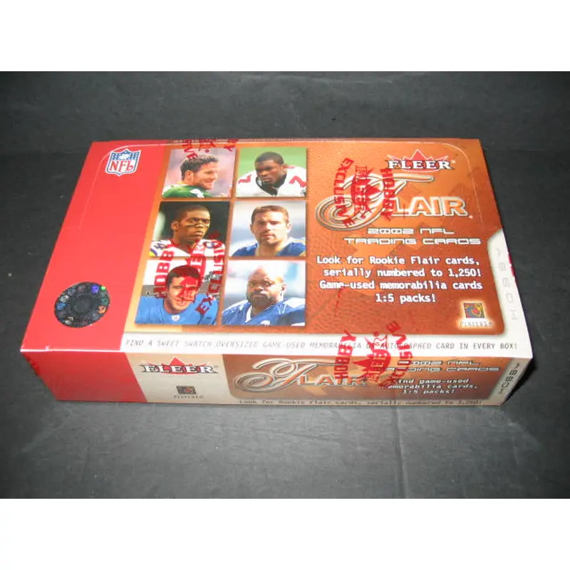 2002 Fleer Flair Football Box (Hobby)