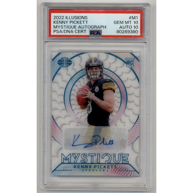 Kenny Pickett 2022 Illusions Mystique Auto 25/25 PSA 10 Gem Mint