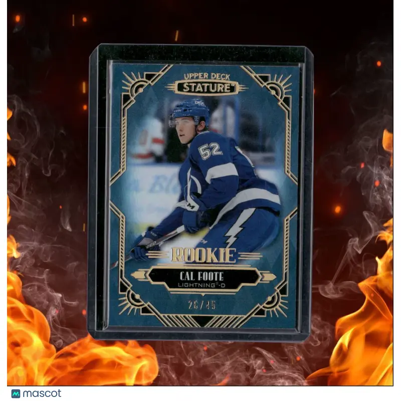 2021-22 Upper Deck Stature 2020-21 Update Autographs Cal Foote #138