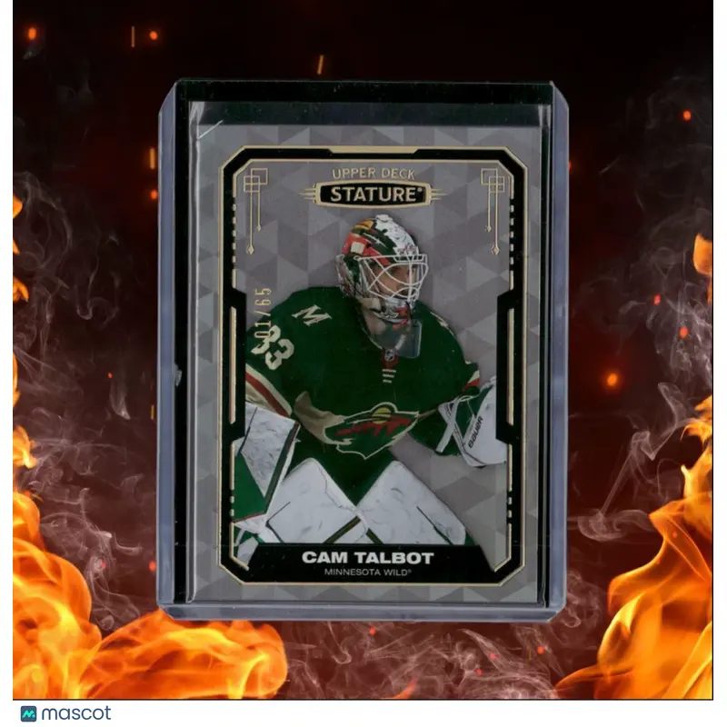 2021-22 Upper Deck Stature Cam Talbot Portrait Variant 01/65 #25