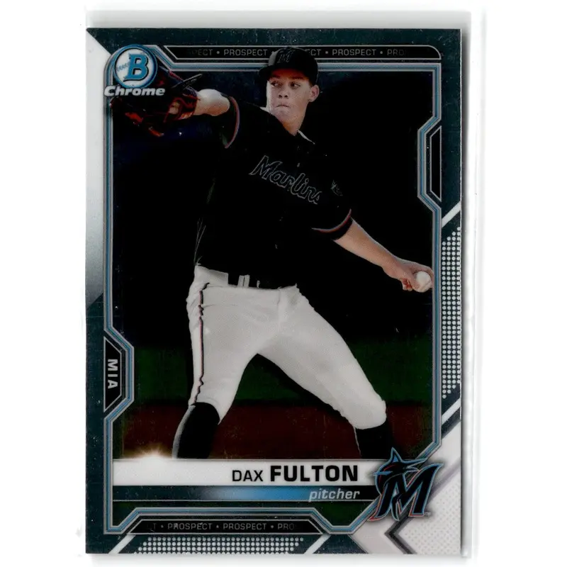 2021 Bowman Chrome Prospects Atomic Refractor Dax Fulton #BCP-32