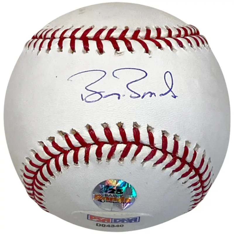 Barry Bonds Autographed ONL Baseball - Bonds Holo, PSADNA