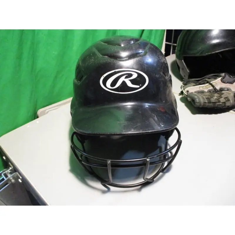 Used Rawlings Batting Helmet W/ Face Guard Size 6 1/2" - 7 1/2"