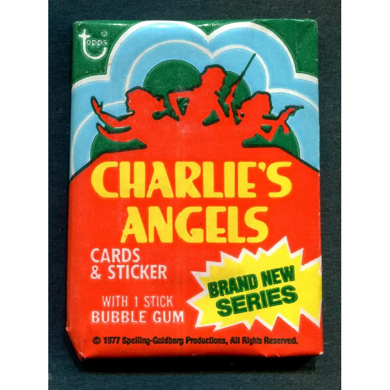 1977 Topps Charlie's Angels Series 4 Unopened Wax Pack