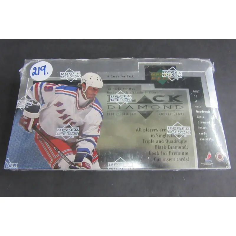 1997/98 Upper Deck Black Diamond Hockey Box (Hobby)