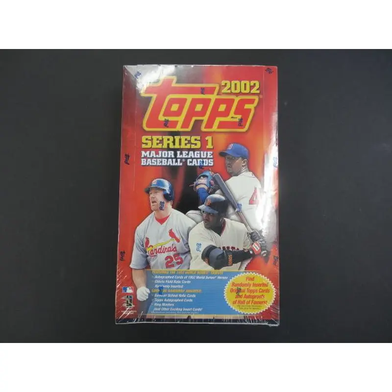 2002 Topps Baseball Series 1 Box (Retail) (24/13)