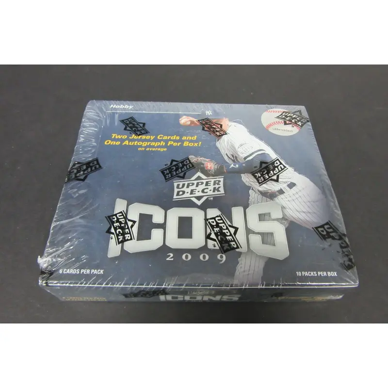2009 Upper Deck Icons Baseball Box (Hobby)