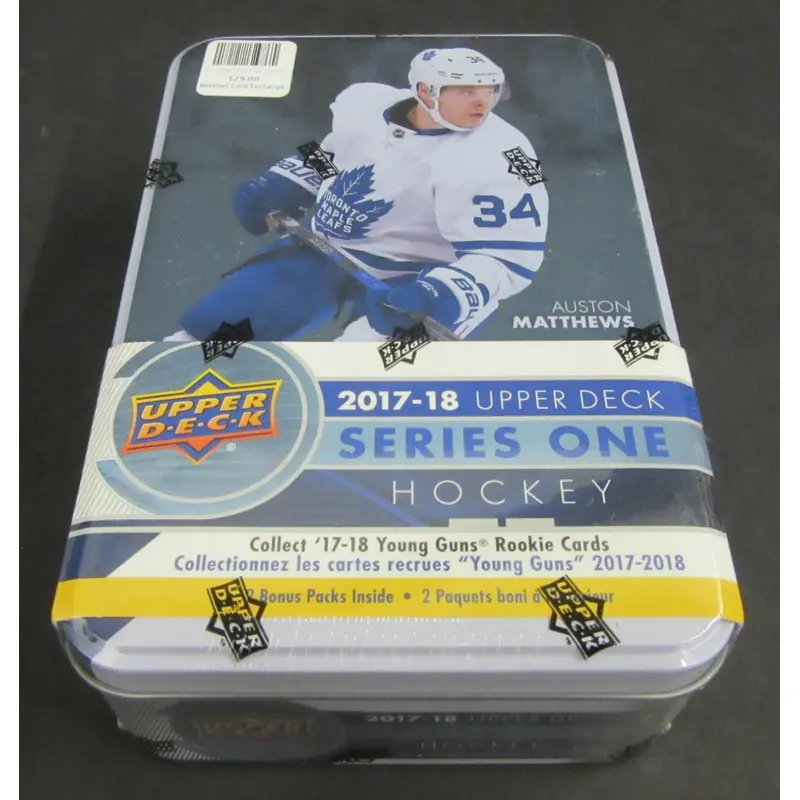 2017/18 Upper Deck Hockey Series 1 Box Tin (12/8)