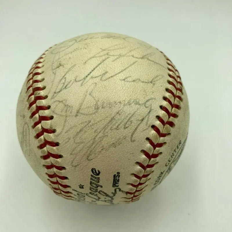 Roberto Clemente Hank Aaron Sandy Koufax 1966 All Star Game Signed Baseball JSA