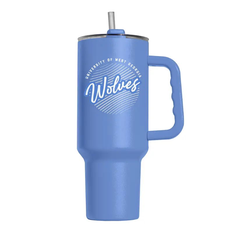 West Georgia 40oz Arctic Powder Coat Tumbler