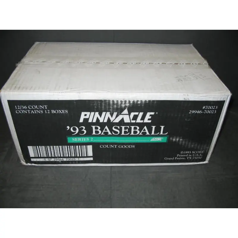 1993 Pinnacle Baseball Series 2 Case (12 Box)
