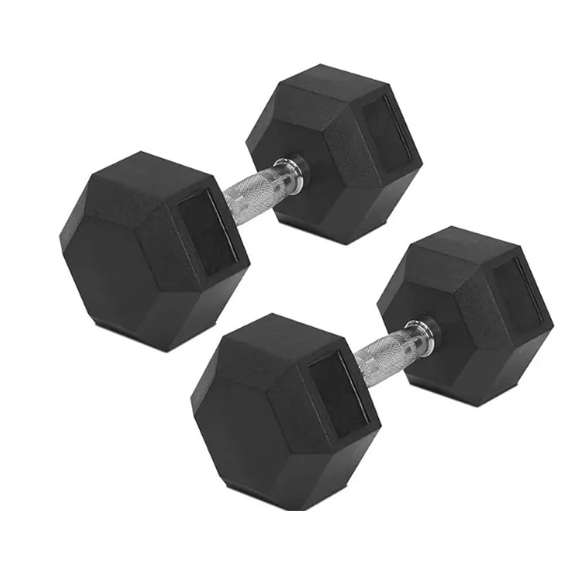 Diablo Hex Rubber Coated Hexagonal Dumbbells | Kibi Sports