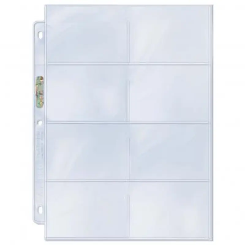 ULTRA PRO PLATINUM 8 POCKET PAGES Box (100)
