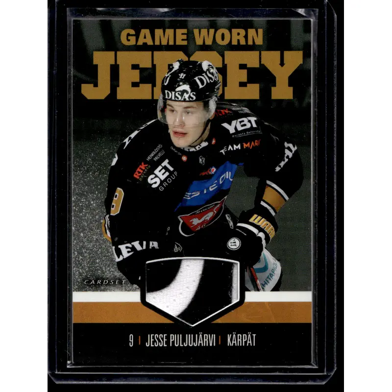 2016-17 Cardset - Game Worn Jersey - Jesse Puljujarvi /128