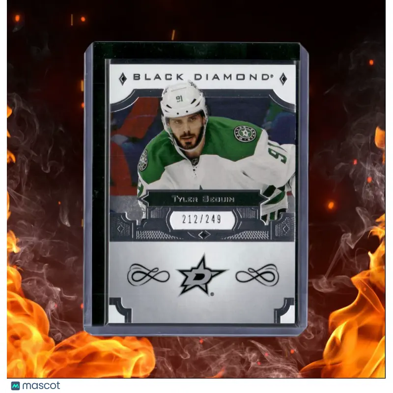 2017-18 Upper Deck Black Diamond Tyler Seguin Auto 212/249 #BDB-TS