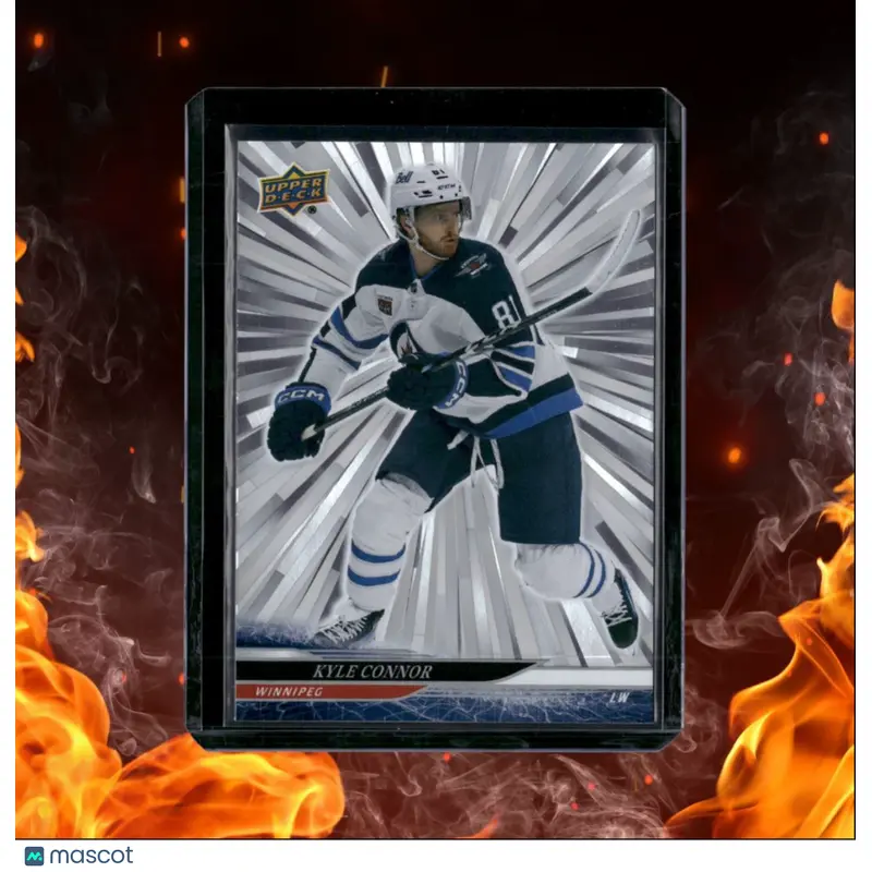 2024-25 Upper Deck Kyle Connor Outburst Silver #193