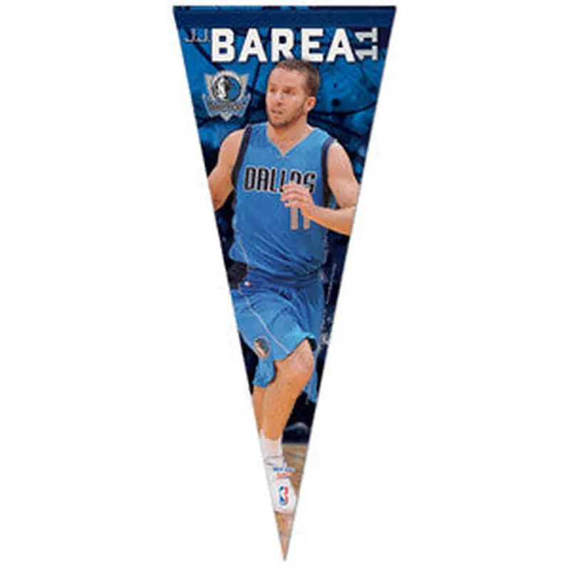 J.J. Barea "Superstar" Dallas Mavericks Premium Felt Pennant L.E. /1,000