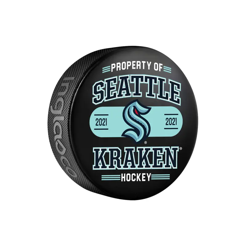 NHL Seattle Kraken Property Of Souvenir Collector Hockey Puck