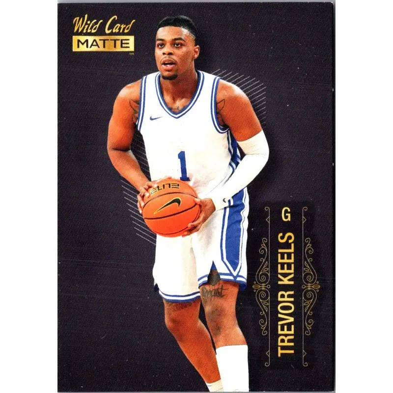 2022 Wild Card Matte Trevor Keels #MB-70