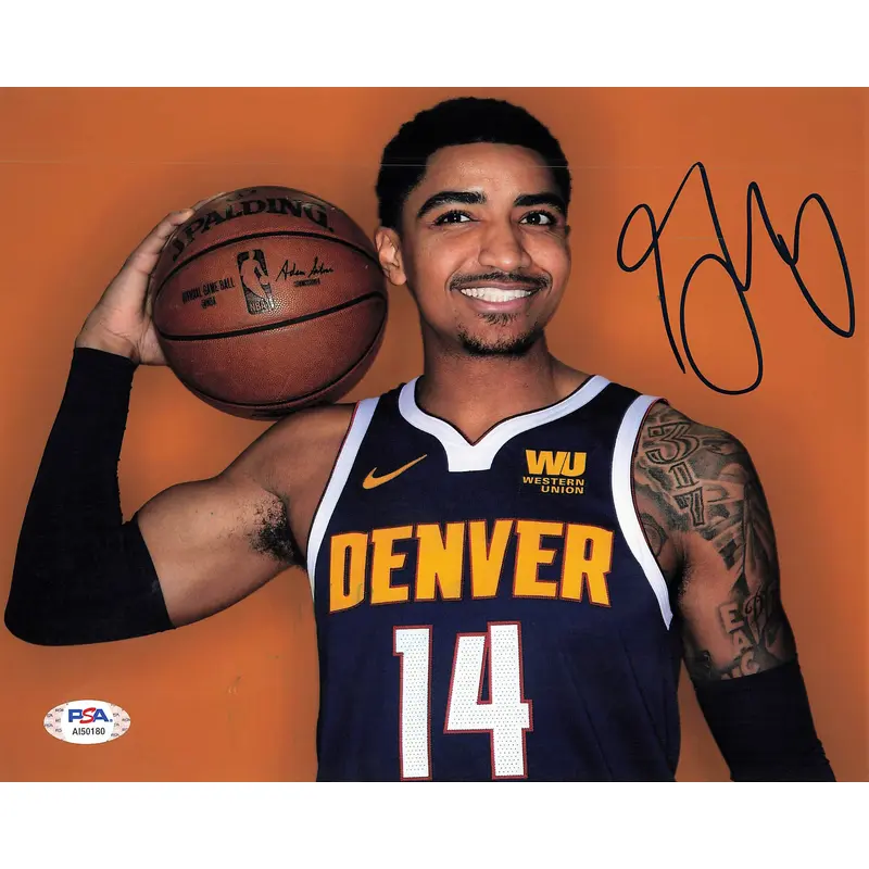 Gary Harris signed 8x10 photo PSA/DNA Denver Nuggets Autographed