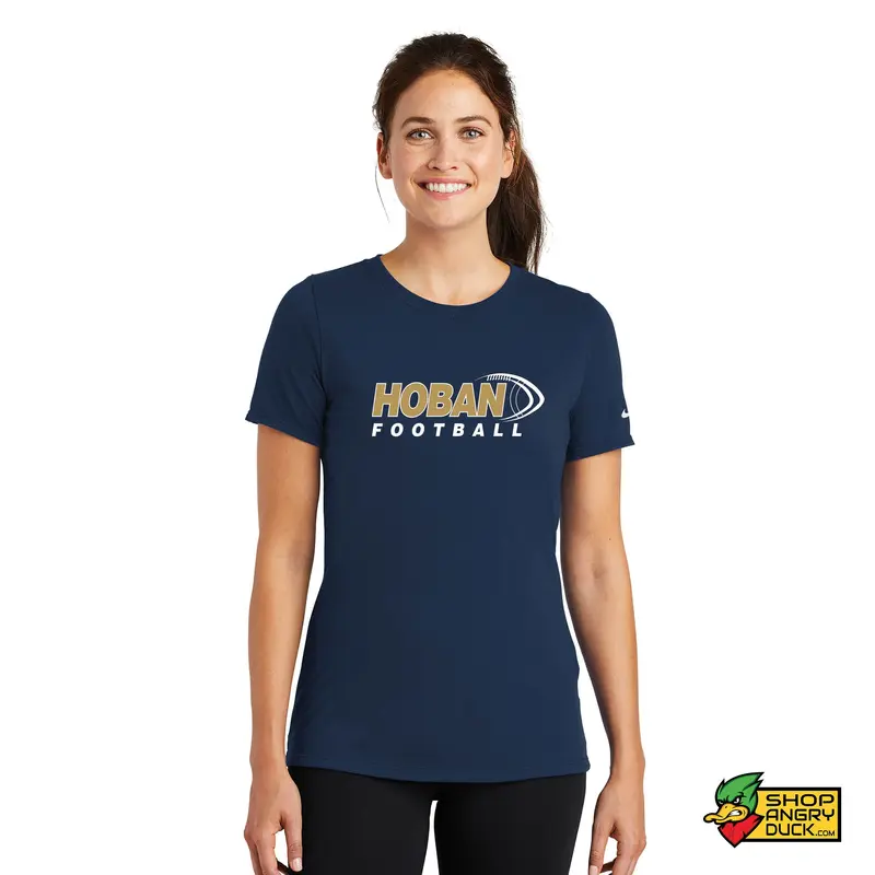 Hoban Football 24-25 Nike Ladies Fitted T-shirt