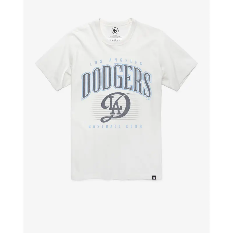 LOS ANGELES DODGERS CITY CONNECT DOUBLE HEADER '47 FRANKLIN TEE