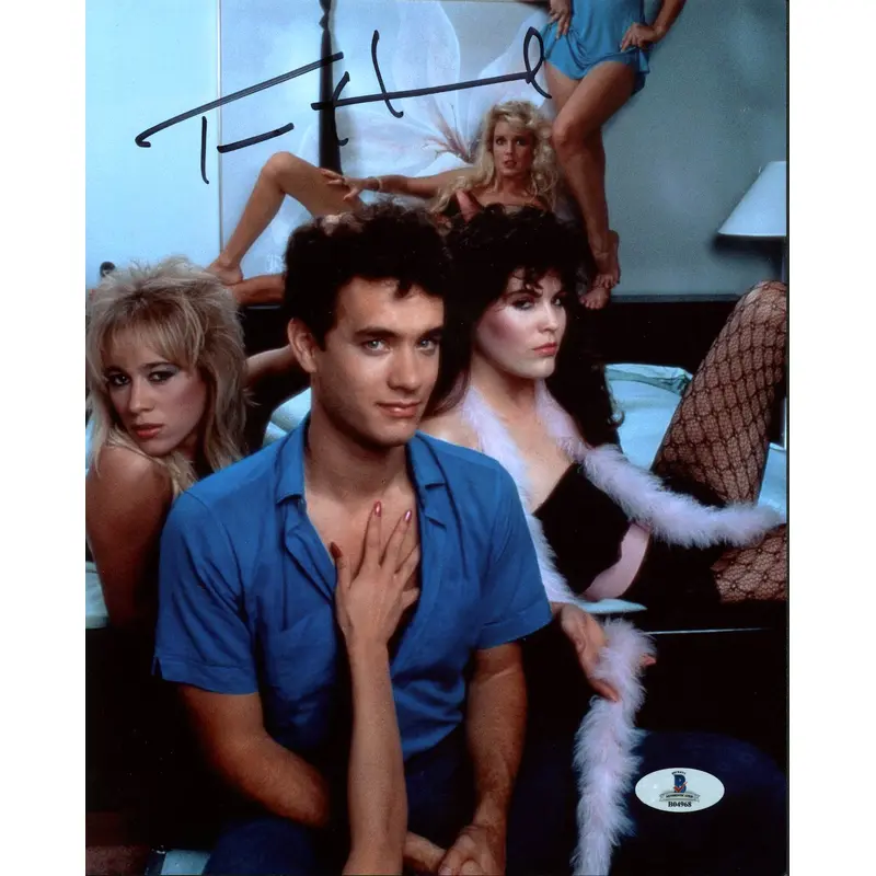 Tom Hanks Bachelor Party Authentic Signed 8X10 Photo Autographed BAS #B04968