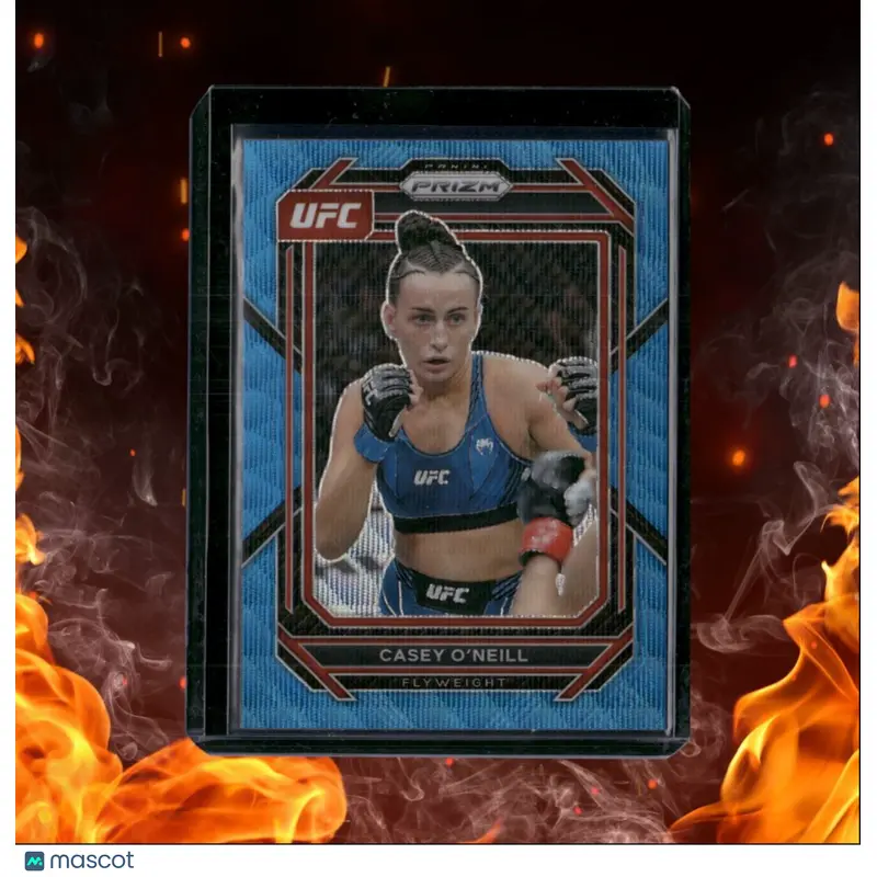 2023 Panini Prizm UFC Casey O'Neill Blue Wave Prizm #173