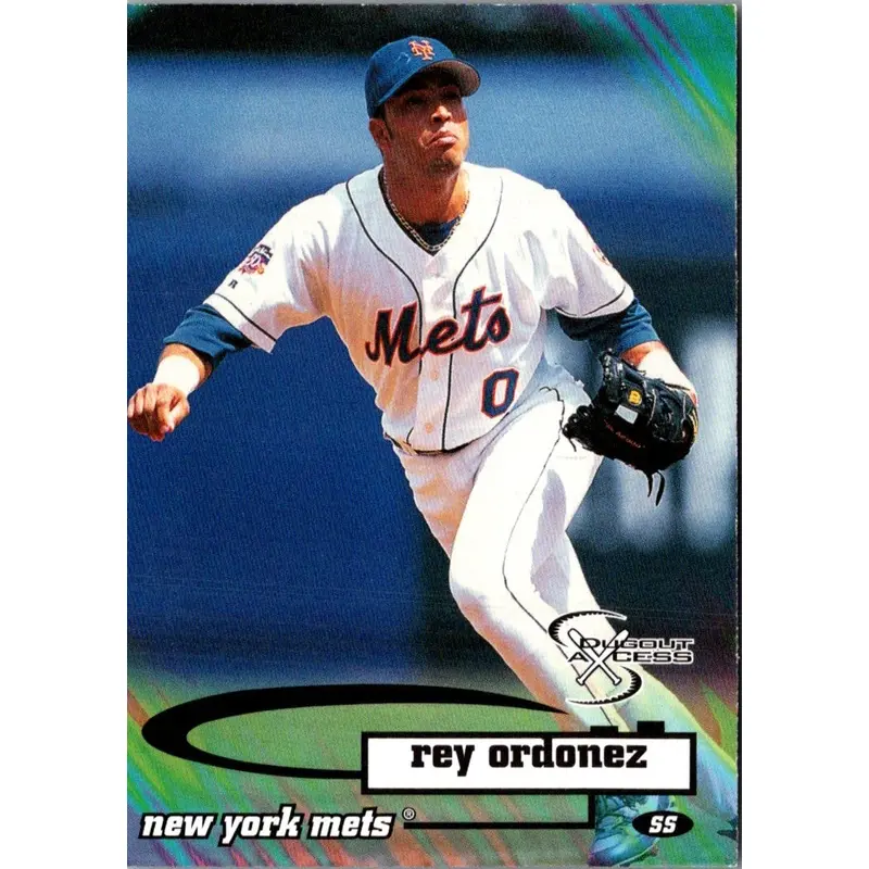 1998 SkyBox Dugout Axcess Rey Ordonez #32