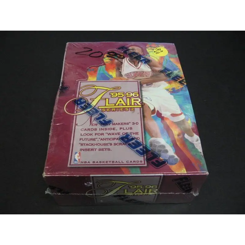 1995/96 Fleer Flair Basketball Series 2 Box (Retail)
