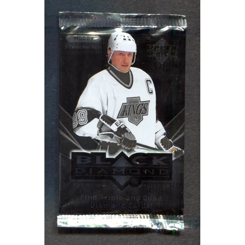 2007/08 Upper Deck Black Diamond Hockey Unopened Pack (Hobby) (5)