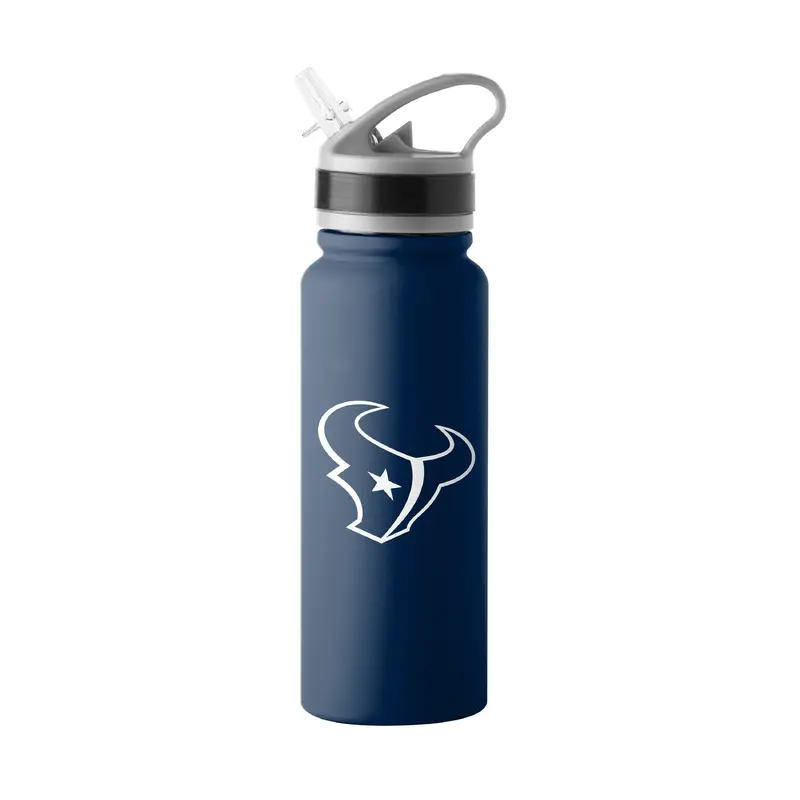 Houston Texans Logo 25oz Stainless Single Wall Flip Top Bottle