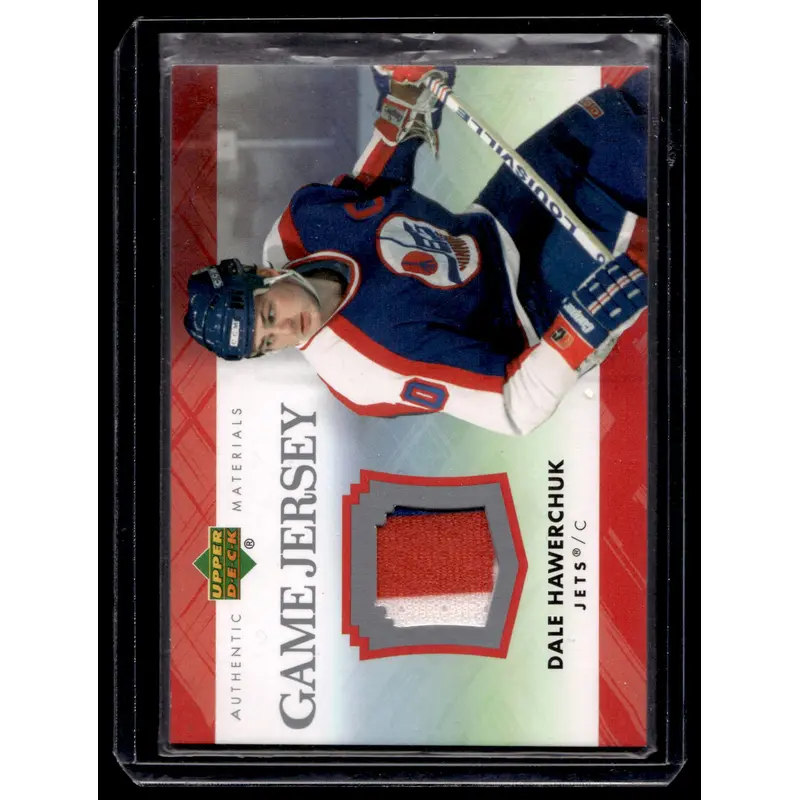 2007-08 Upper Deck - Game Jersey Series 1 - Dale Hawerchuk #J-DH