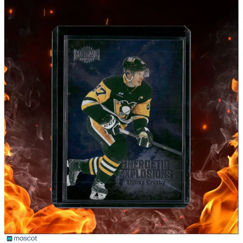 2023-24 SkyBox Metal Universe Sidney Crosby Energetic Explosions #EE-13