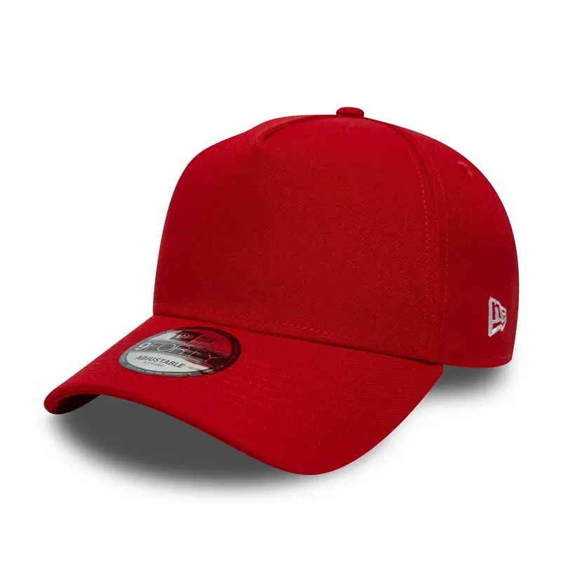 New Era Red 9FORTY A-Frame Adjustable Cap