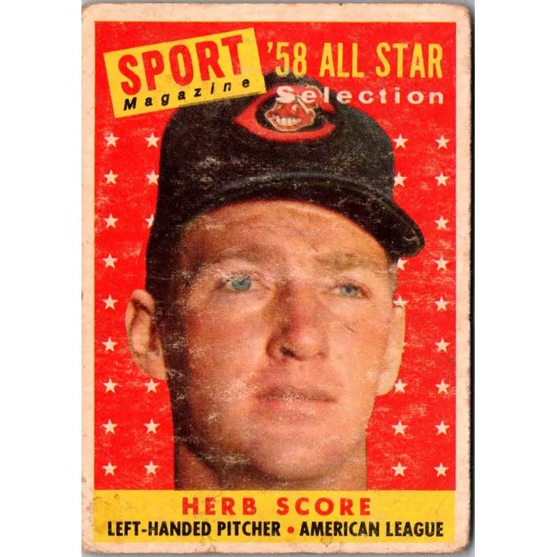 1958 Topps Herb Score #495 GOOD