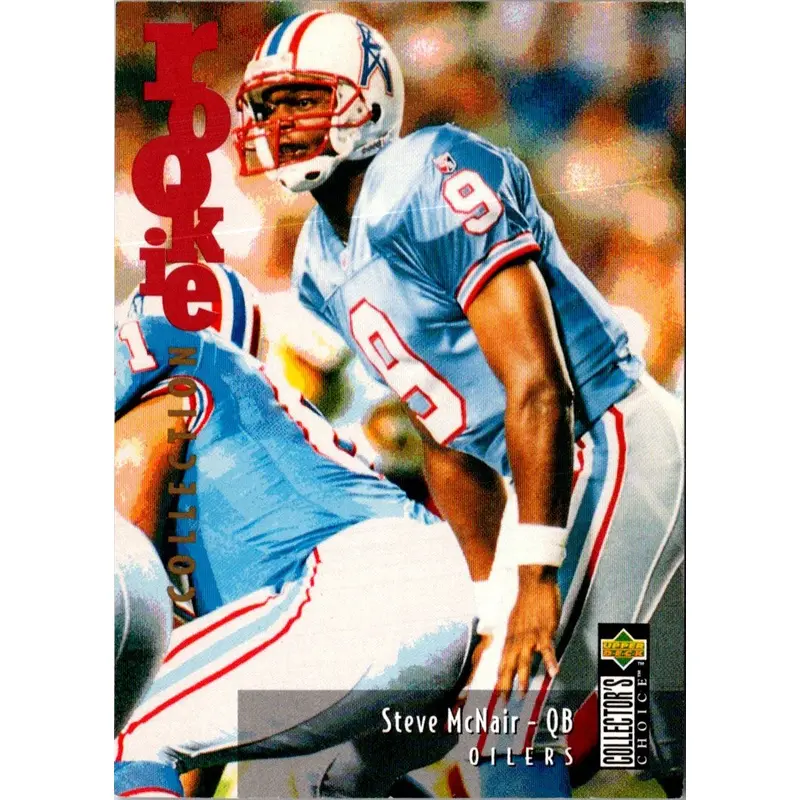 1995 Collector's Choice Update Steve McNair #U20