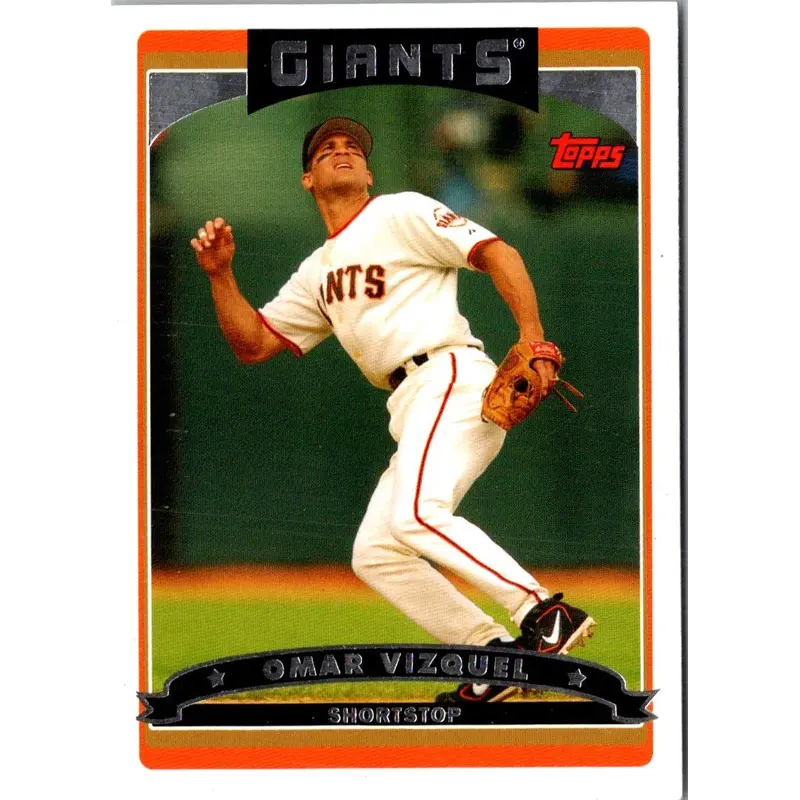 2006 Topps Omar Vizquel #419