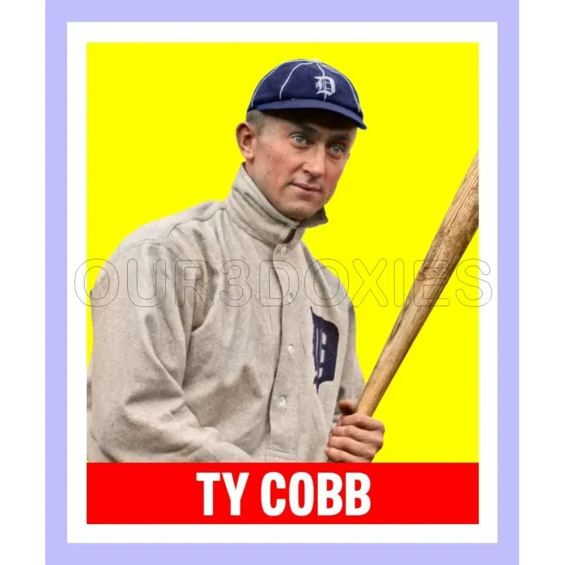 Ty Cobb 1948 Leaf Custom Card - 3898