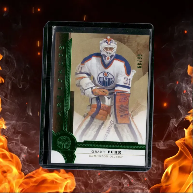 2016-17 Upper Deck Artifacts Grant Fuhr Emerald 68/99 #143