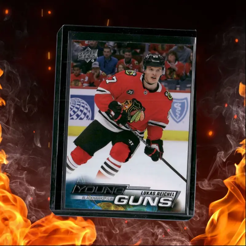 2022-23 Upper Deck Lukas Reichel Young Guns Rookie #235