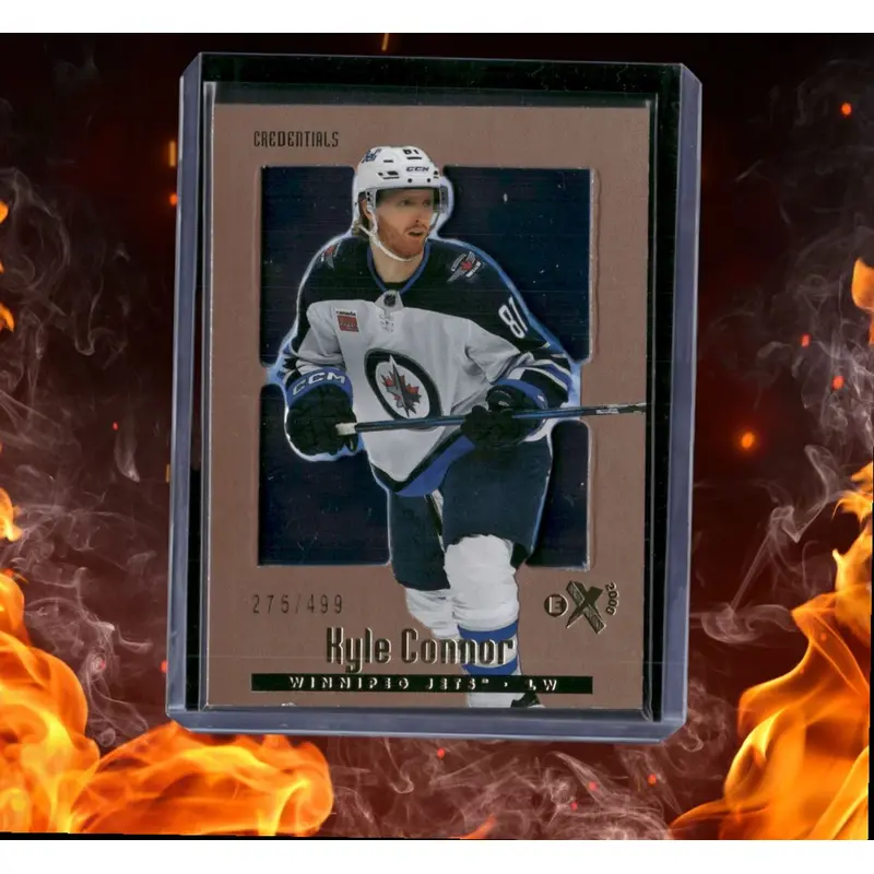 2023-24 SkyBox EX 2000 Kyle Connor Credentials 275/499 #68